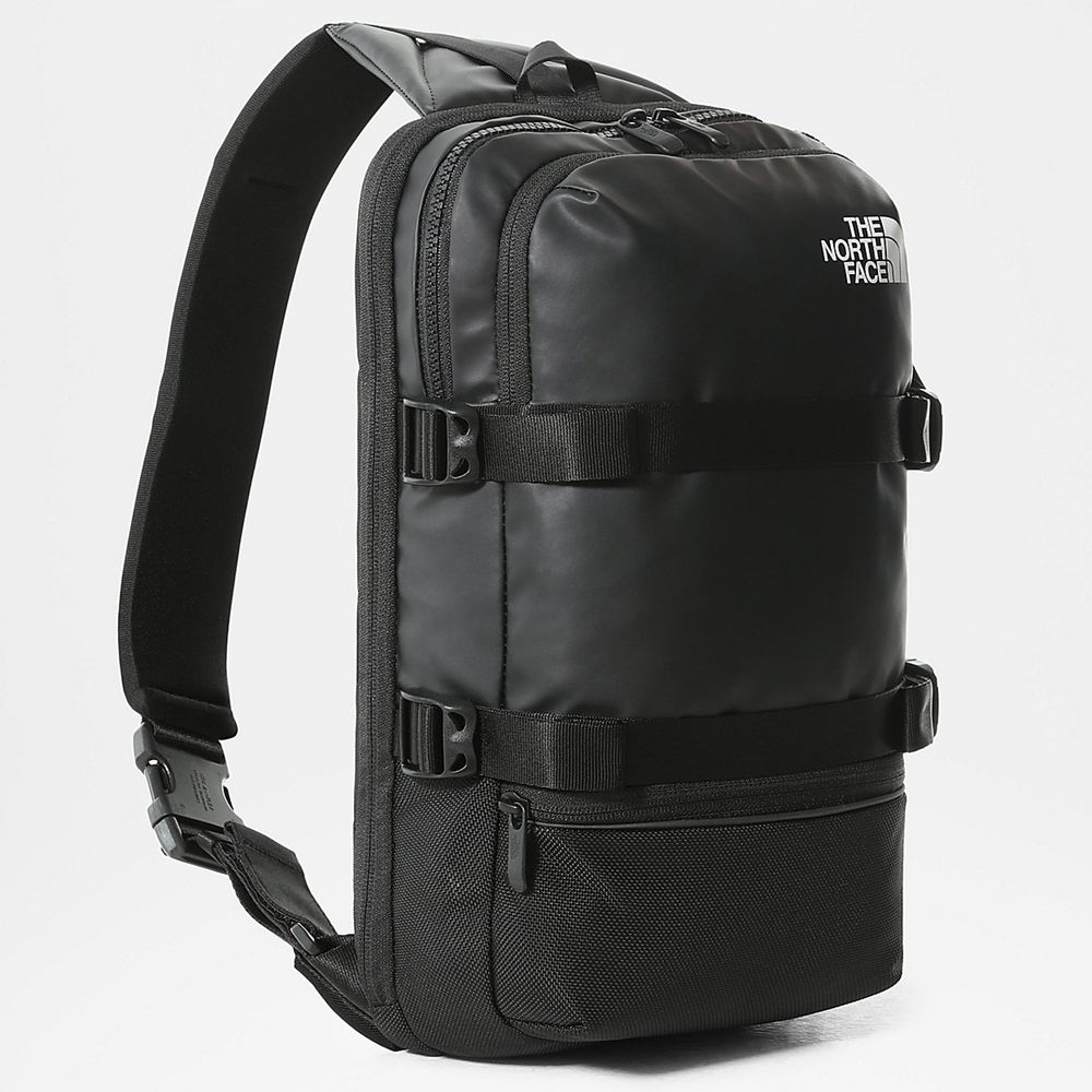 The North Face Cross Body Bag Mens Australia - The North Face Commuter Black (WEM-590814)